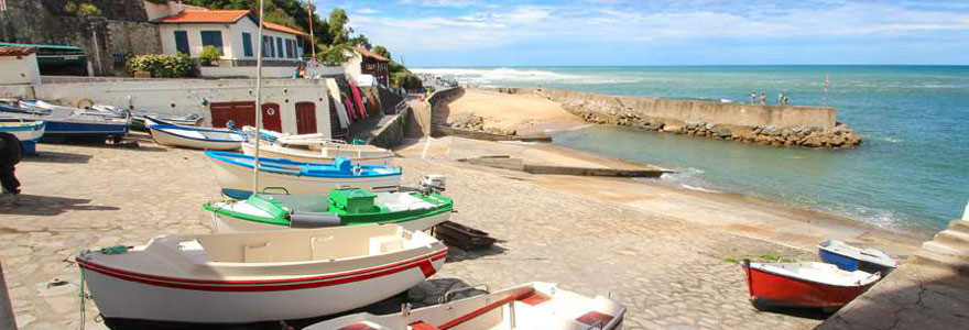 vacances en bord de mer de Guéthary